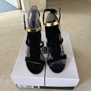 Dolce Vita Black Ankle Strap